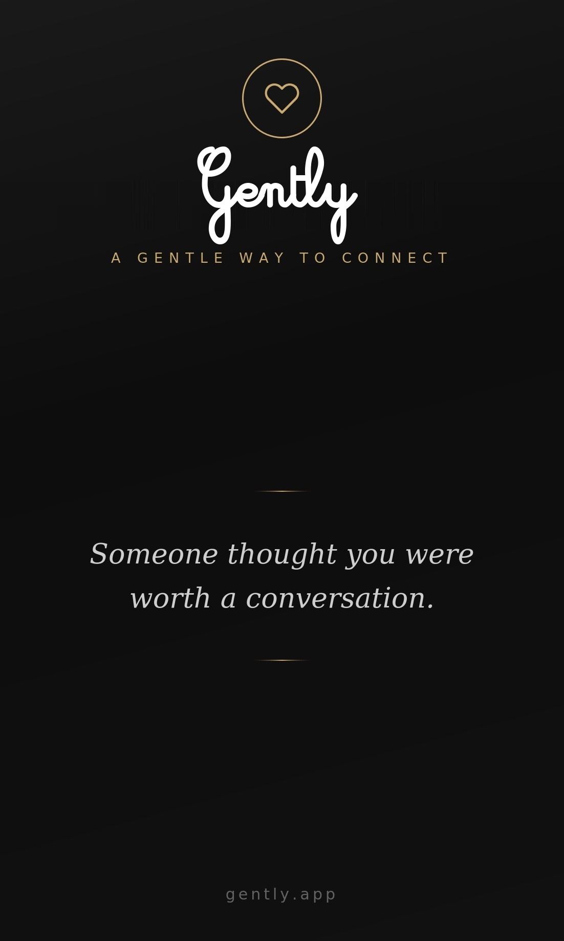 Gently Black card